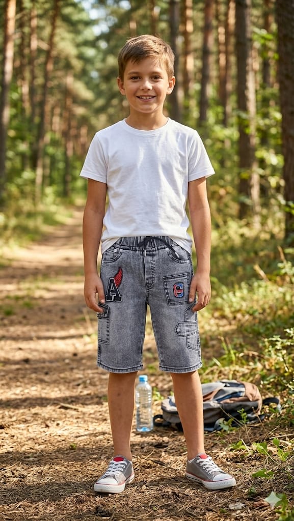 DENIM NICKER