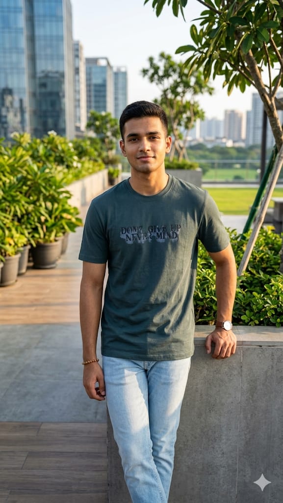 Round nick t shirt