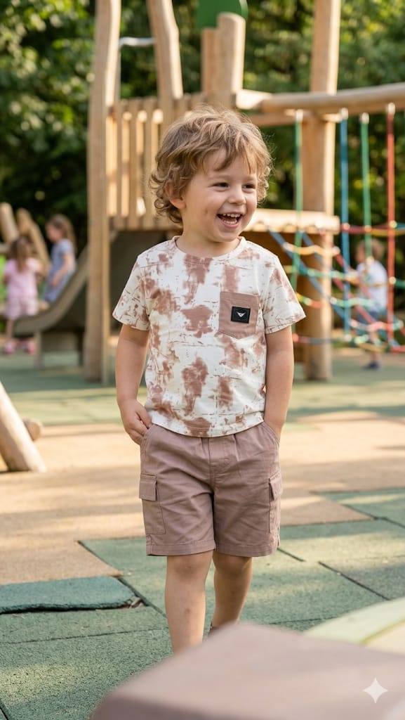 Boy niker suit