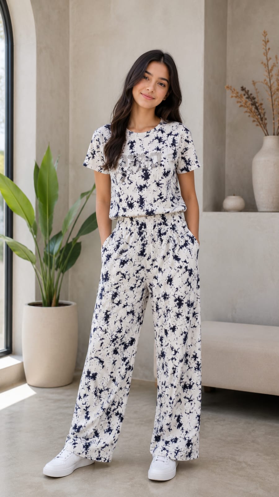 LADIES FANSY TROUSER SUIT