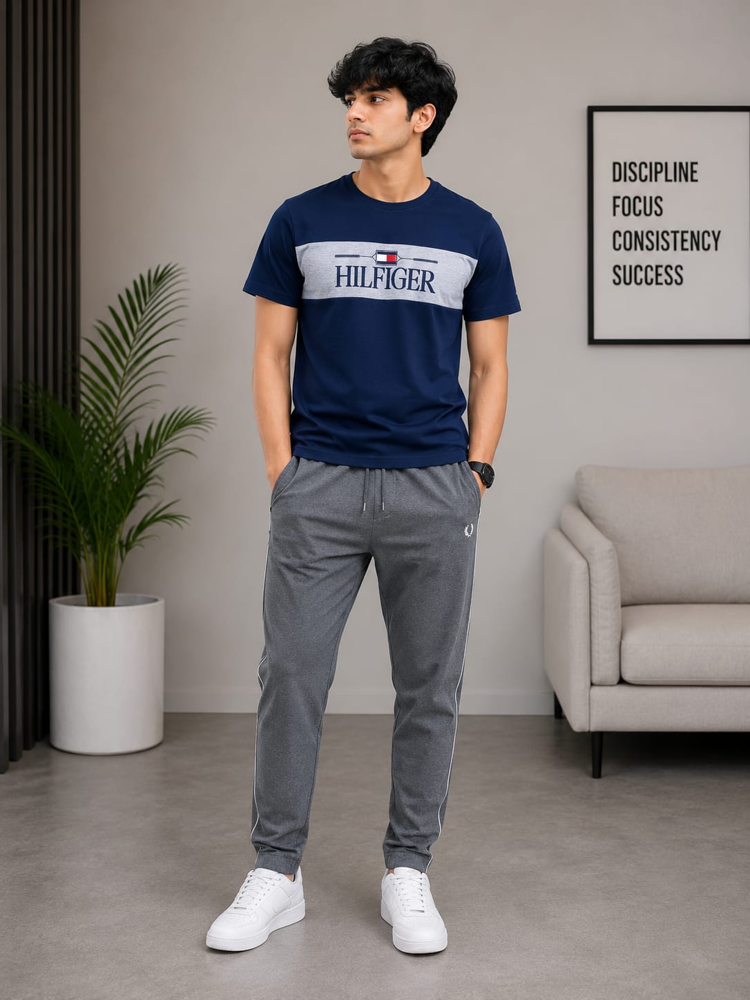 Jents Round nick T shirt