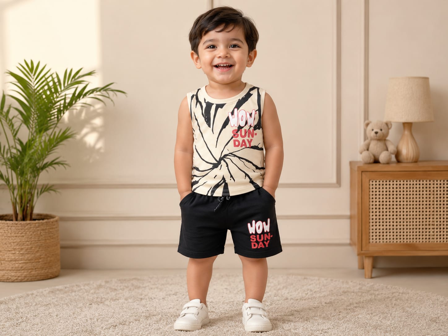 BOY NIKER SHIRT SUIT