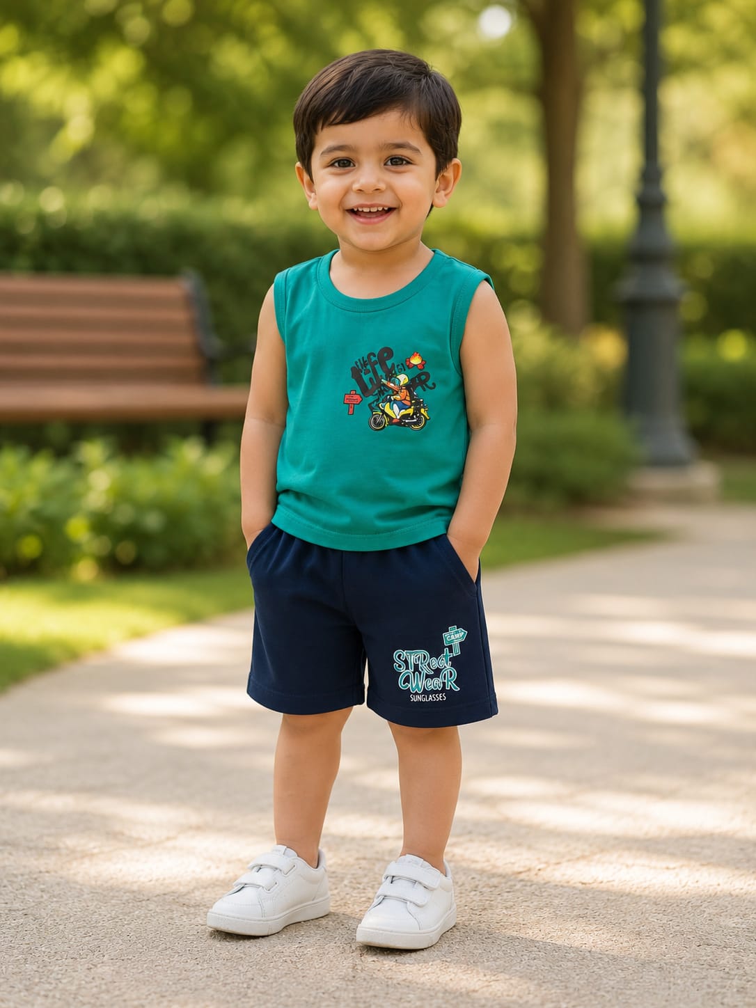 BOY NIKER SHIRT SUIT