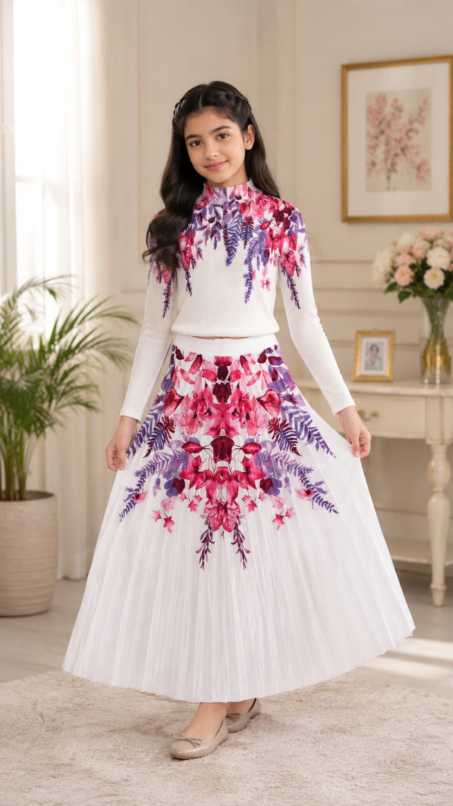 Ladies skert suit